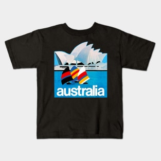 Sydney, Australia Vintage Style Kids T-Shirt